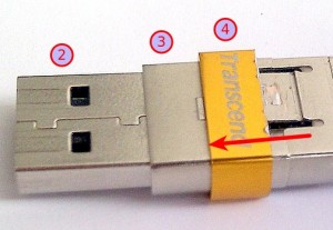 Як розібрати Transcend JetFlash V85